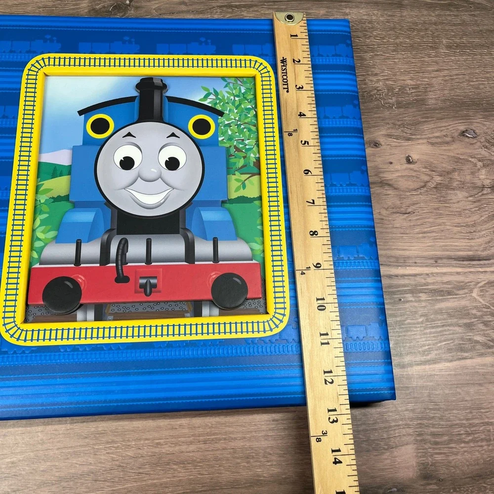 VTG 2005 Sandylion Thomas & Friends Scrapbook‎ Album 12x12 Blue Sticker Kit NEW